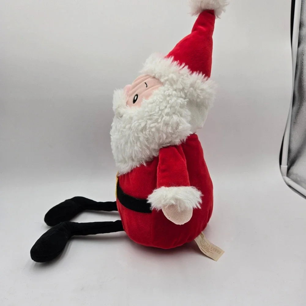 DD Traders Santa Claus Plush Toy Red Green White Christmas‎ Holiday Gift